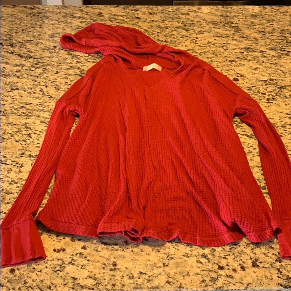 Women’s Altar’d State Blouse with hood medium